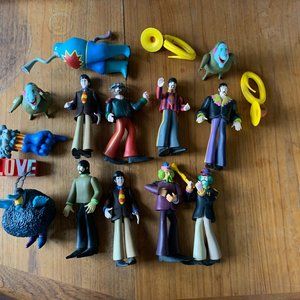 Vintage Beatles figures, early 2000s